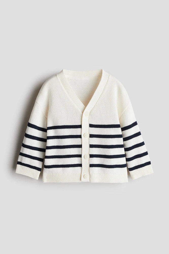 Waffle-knit Cardigan