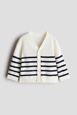 Waffle-knit Cardigan
