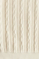 Kangourou façon tricot torsadé
