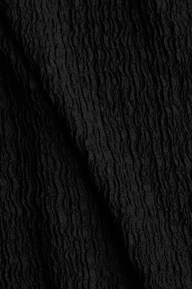MAMA Textured Jersey Dress