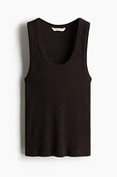 Ribbed Pima Cotton Tank Top