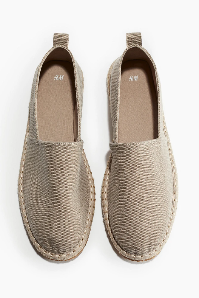 Espadrilles en toile