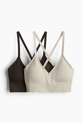 2-Pack Medium Support Sports Bras with DryMove™