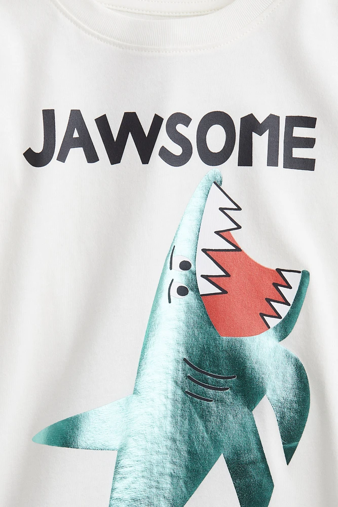 Printed Cotton T-Shirt