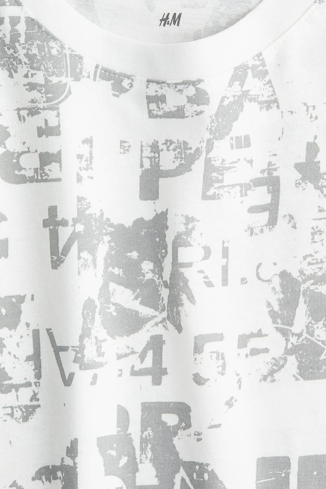 T-shirt imprimé en coton