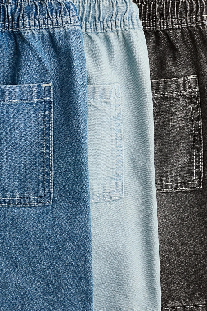 3-Pack Denim Shorts