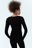 Seamless Sports Top with DryMove™