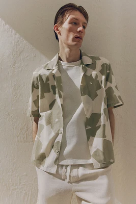 Regular-Fit Cotton Resort Shirt