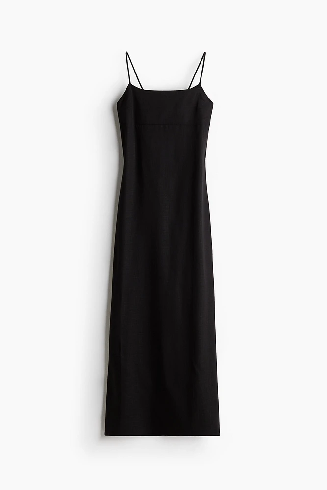 Tie-Detail Maxi Dress