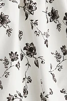 Robe en coton avec jupe évasée