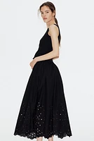 Jupe en broderie anglaise