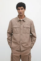Regular-Fit Utility Overshirt