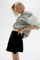 Flared Jersey Skirt
