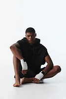 Loose Fit Sleeveless Sports Hoodie