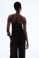 Crêpe Thong Bodysuit