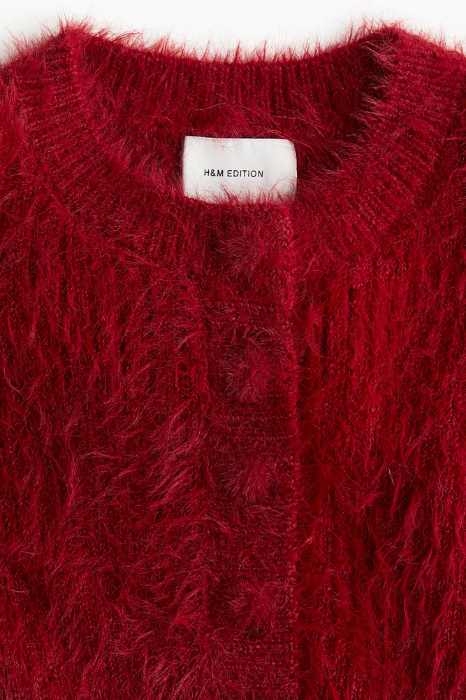 Fluffy-Knit Sweater