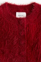Fluffy-Knit Sweater