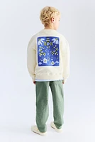 Printed Cotton Sweatshirt