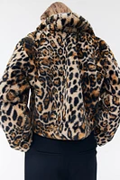 Cropped Fluffy Jacket