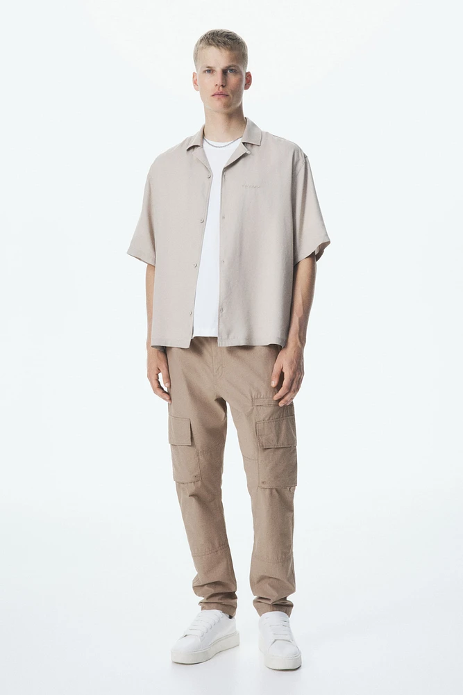 Regular-Fit Twill Cargo Pants