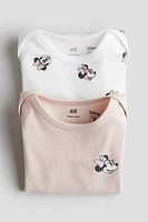 2-pack Long-sleeved Bodysuits