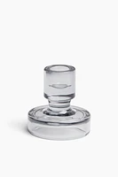 Small Glass Candlestick