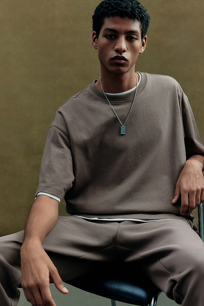 Oversized Fit Cotton T-shirt