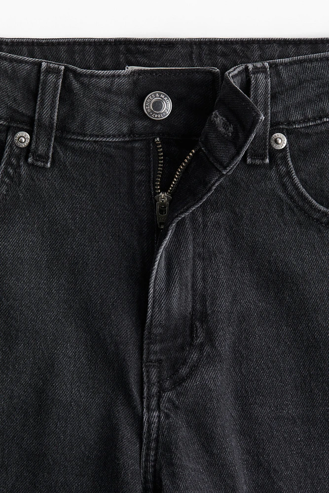 High Waist Denim Shorts