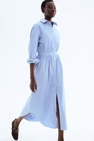 Cotton Shirt Dress