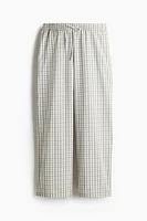 Seersucker Drawstring Pants