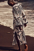 Tie-Belt Tunic Dress