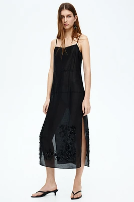 Sheer Embellished Dress