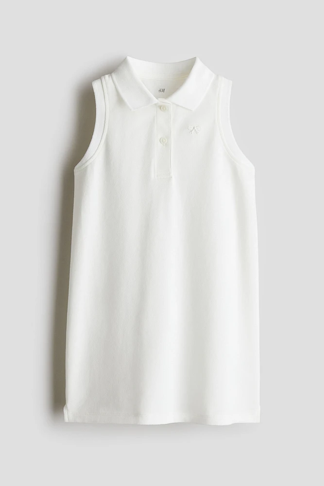 A-Line Piqué Dress