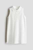 A-Line Piqué Dress