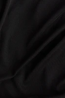 Off-the-Shoulder Dress with Foldover Edge