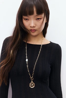 T-Bar Pendant Necklace