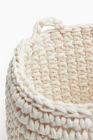Panier de rangement en tricot