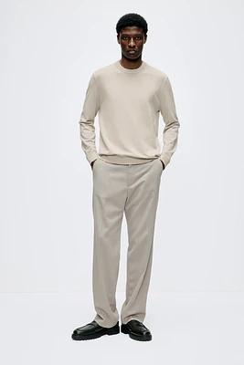 Slim Fit Fine-Knit Sweater
