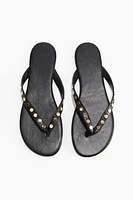 Studded Flip-Flops