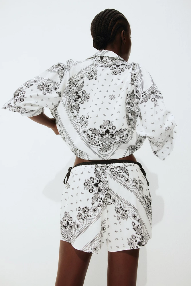 Crinkled Beach Shirt