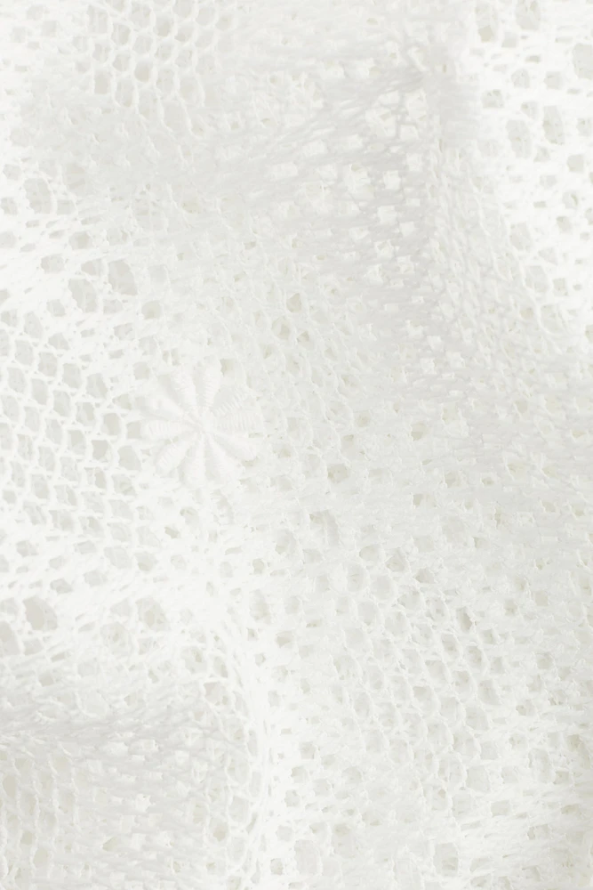 Hole-Patterned Pants