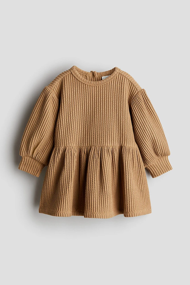Textured Jersey Dress