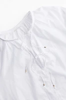 Blouse with Tie Detail
