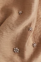 Embellished Sheer Skirt