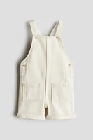 Salopette short en denim