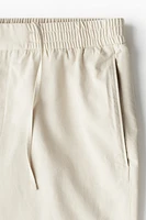 Relaxed-Fit Wool-Blend Twill Pants