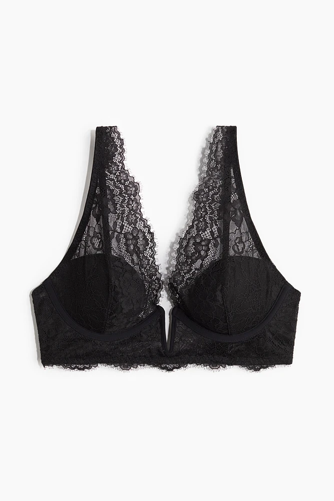 Padded Underwire Lace Bra