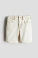 Loose Fit denim shorts