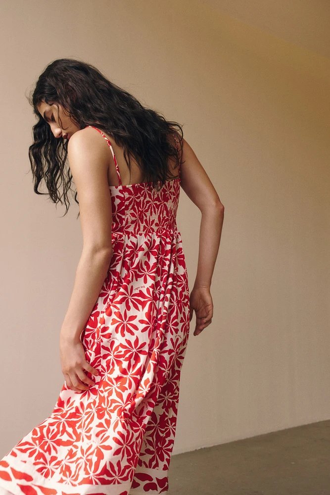 Robe à bretelles fines