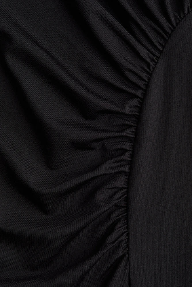 Draped Bodycon Dress